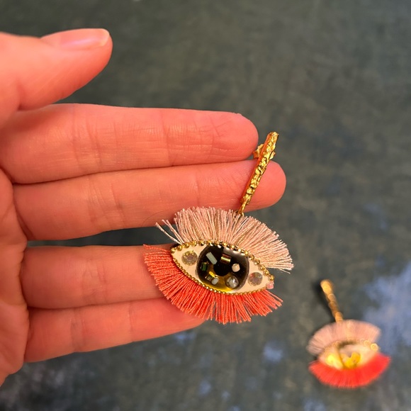 Mimi Scholer x Bakur eye earrings - Picture 3 of 6